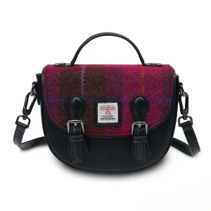 Handcrafted Harris Tweed Women's Satchel Purse