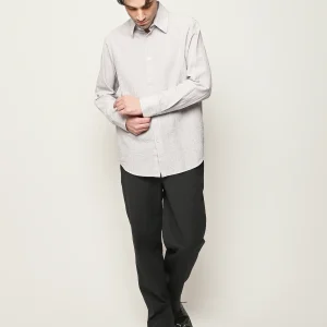 Lavender Stripe Business Shirt