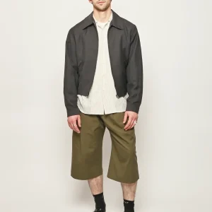 Ash Black Short Blouson