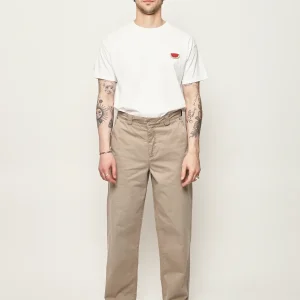 Stonewashed Sand Commission Chino