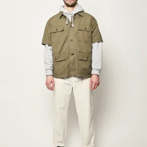 Army Green Utility S/S Shirt Jacket